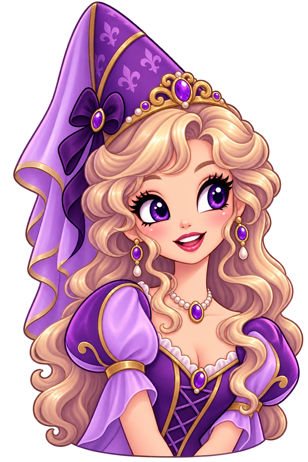 Princesa morada